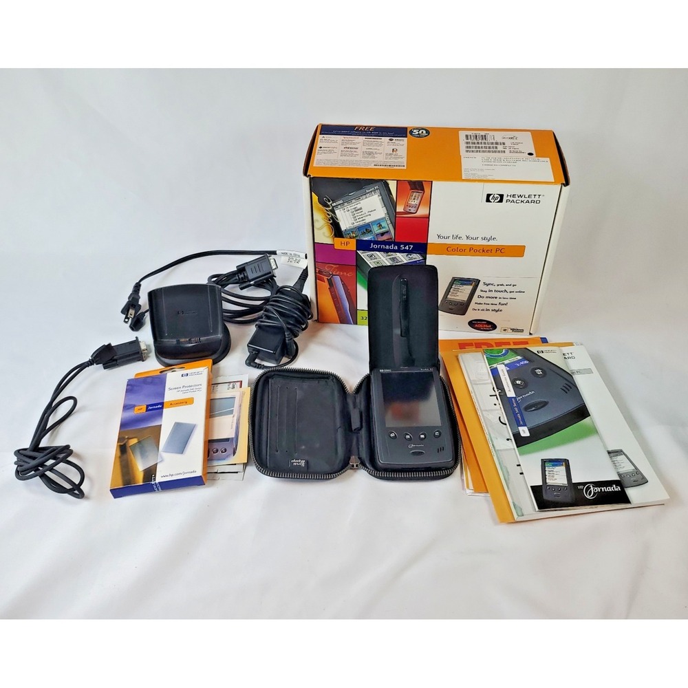 HP Jornada 547 Color Pocket PC 32MB RAM, 16MB ROM. Fast 32-bit processor WORKING